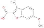 6-Methoxy-3-methyl-1-benzofuran-2-carboxylic acid