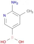 (3-Methyl-2-aminopyridin-5-yl)boronic acid