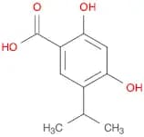2,4-Dihydroxy-5-isopropylbenzoic acid