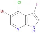 5-Bromo-4-chloro-3-iodo-1H-pyrrolo[2,3-b]pyridine