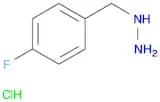 (4-Fluorobenzyl)hydrazine hydrochloride