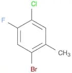 1-Bromo-4-chloro-5-fluoro-2-methylbenzene