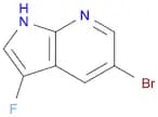 1H-Pyrrolo[2,3-b]pyridine, 5-broMo-3-fluoro-