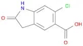 6-Chloro-2-oxoindoline-5-carboxylic acid