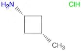 Cyclobutanamine, 3-​methyl-​, hydrochloride (1:1)​, cis-