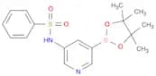 N-[5-(4,4,5,5-Tetramethyl-1,3,2-dioxaborolan-2-yl)-3-pyridinyl]benzenesulfonamide