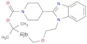 tert-Butyl 4-(1-(2-ethoxyethyl)-1H-benzo[d]imidazol-2-yl)piperidine-1-carboxylate