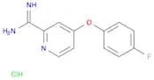 4-(4-Fluorophenoxy)picolinimidamide hydrochloride