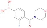3-Fluoro-4-[(morpholin-4-yl)carbonyl]phenylboronic Acid