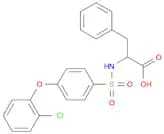 N-([4-(2-CHLOROPHENOXY)PHENYL]SULFONYL)PHENYLALANINE