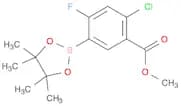 4-Chloro-2-fluoro-5-(methoxycarbonyl)phenylboronic acid, pinacol ester