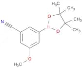3-Cyano-5-methoxyphenylboronic acid,pinacol ester