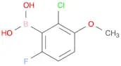 2-Chloro-6-fluoro-3-methoxyphenylboronic acid