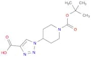 1-[1-(TERT-BUTOXYCARBONYL)PIPERIDIN-4-YL]-1H-1,2,3-TRIAZOLE-4-CARBOXYLIC ACID