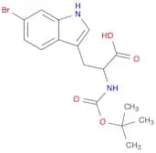 3-(6-Bromo-1H-indol-3-yl)-2-{[(tert-butoxy)carbonyl]amino}propanoic acid