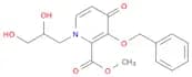 Methyl 3-(benzyloxy)-1-(2,3-dihydroxypropyl)-4-oxo-1,4-dihydropyridine-2-carboxylate