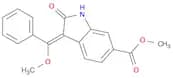 (3E)-2,3-Dihydro-3-(MethoxyphenylMethylene)-2-Oxo-1H-Indole-6-Carboxylic Acid Methyl Ester