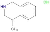 4-Methyl-1,2,3,4-tetrahydroisoquinoline hydrochloride
