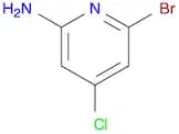 6-Bro-4-chloropyridine-2-aMine