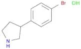 3-(4-Bromophenyl)pyrrolidine hydrochloride