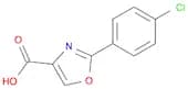 2-(4-Chlorophenyl)-4-oxazolecarboxylic acid