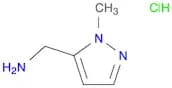 (1-Methyl-1H-pyrazol-5-yl)methanamine hydrochloride