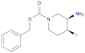 benzyl (3R,4S)-3-amino-4-fluoropiperidine-1-carboxylate