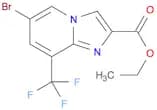 Ethyl 6-bromo-8-(trifluoromethyl)imidazo[1,2-a]pyridine-2-carboxylate