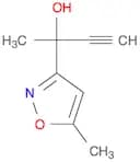 2-(5-Methylisoxazol-3-yl)but-3-yn-2-ol