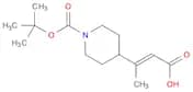 (E)-3-(1-(tert-Butoxycarbonyl)piperidin-4-yl)but-2-enoic acid