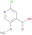 2-Chloro-5-methoxyisonicotinic acid