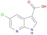 5-Chloro-1H-pyrrolo[2,3-b]pyridine-3-carboxylic acid