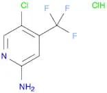 5-Chloro-4-(trifluoromethyl)pyridin-2-amine hydrochloride
