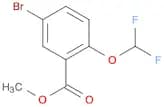 Methyl 5-bromo-2-(difluoromethoxy)benzoate