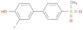 2-Fluoro-4-(4-methylsulfonylphenyl)phenol