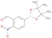 3-ForMyl-4-nitrophenyl boronicacid pinacol ester