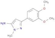 3-Amino-5-(3,4-dimethoxyphenyl)-2-methylpyrazole