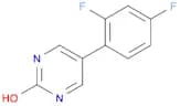 5-(2,4-Difluorophenyl)-2-hydroxypyrimidine