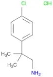 2-(4-Chlorophenyl)-2-methylpropylamine HCl
