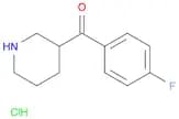 3-(4-FLUOROBENZOYL)PIPERIDINE HYDROCHLORIDE