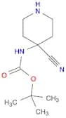 tert-Butyl (4-cyanopiperidin-4-yl)carbamate
