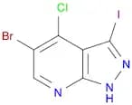 5-Bromo-4-chloro-3-iodo-1H-pyrazolo[3,4-b]pyridine