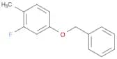 2-fluoro-1-methyl-4-(phenylmethoxy)benzene