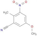 5-Methoxy-2-methyl-3-nitrobenzonitrile