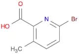 6-Bromo-3-methylpyridine-2-carboxylic acid