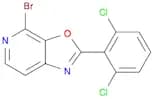4-Bromo-2-(2,6-dichlorophenyl)oxazolo[5,4-c]pyridine
