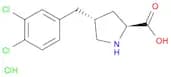 (2S,4R)-4-(3,4-Dichlorobenzyl)pyrrolidine-2-carboxylic acid hydrochloride