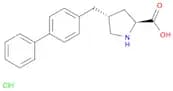 (2S,4R)-4-([1,1'-Biphenyl]-4-ylmethyl)pyrrolidine-2-carboxylic acid hydrochloride