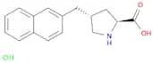 (2S,4R)-4-(Naphthalen-2-ylmethyl)pyrrolidine-2-carboxylic acid hydrochloride