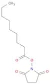 Nonanoic acid, 2,5-dioxo-1-pyrrolidinyl ester